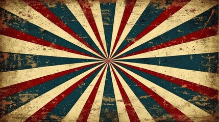 Distressed texture adds an authentic vintage touch.