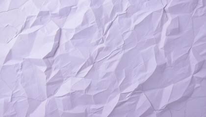 Obraz premium Textured Light Purple Crumpled Paper Background