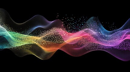 Fototapeta premium A concept of data replication visualized with infinite mirrored data layers.