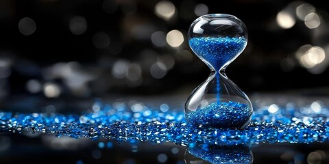 The hourglass: a symbol of time's passage.