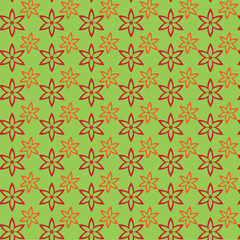 seamless pattern with flowers