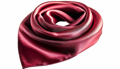 Red Silk Scarf