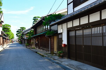 近江八幡の街並み（滋賀県）