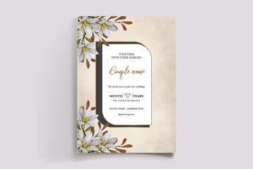 floral bridal shower invitation templates