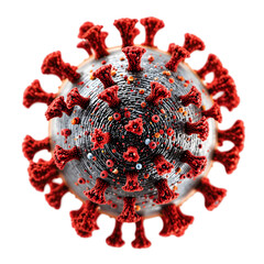Virus or bacteria mockup