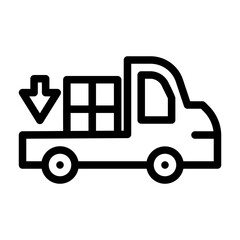 icons containing logistics, shipping, expeditions, cargo, delivery services, packages, goods