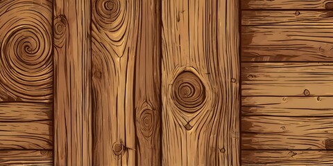 Wooden abstract background vector illustration