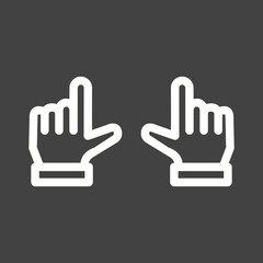 Obraz premium Photography Line Inverted illustration.