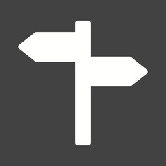 Obraz premium Objects Glyph Inverted illustration.