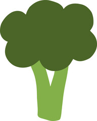broccoli graphic design illustration