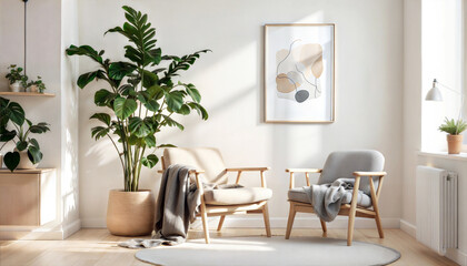 Modern Scandinavian and Minimalist Living Spaces with Cozy and Airy Designs