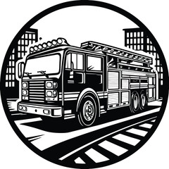 Firetrucks embody preparedness, ensuring no flame is too large 