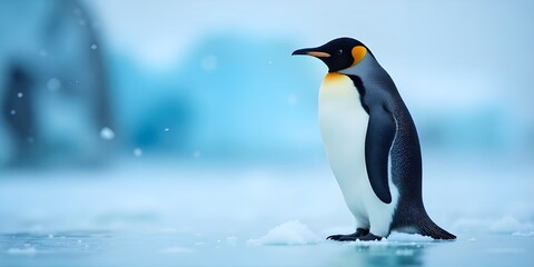  Emperor Penguin on Ice