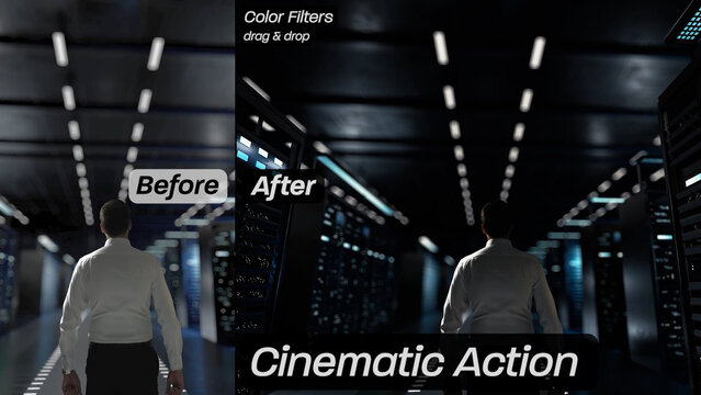 Cinematic Action Color Filters 