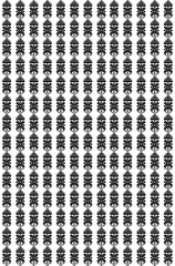 black and white seamless pattern