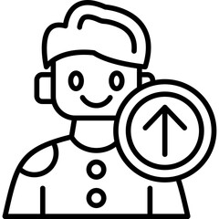 Profile Picture Upload Icon