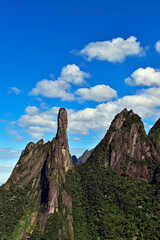 Mountain landscape with the famous God's finger 