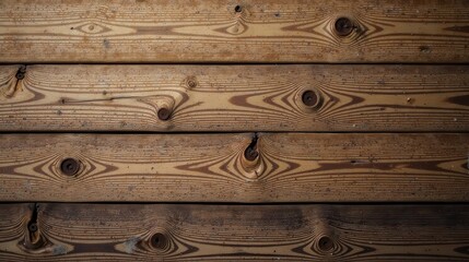 Naklejka premium Rustic Weathered Wood Planks A Detailed Texture of Aged Lumber with Knots and Grain