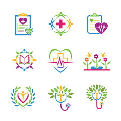 Nature&rsquo;s Influence on Growth logo design concept 