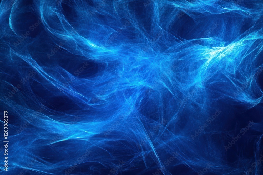 Poster dynamic abstract blue background for creative projects