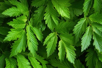 Lush Green Leaves Closeup for Nature Enthusiasts