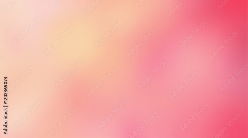Poster abstract gradient with soft pink and peach hues blending smoothly. minimalistic and elegant design o