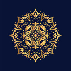Geometric Mandala. Mandala pattern in the shape of an arabesque ornament - Mandala simple shapes, symmetrical design.