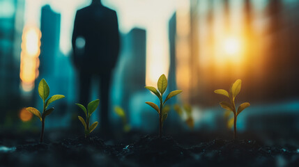 Abstract business Financial charts show a significant increase in profits in the stock market.This is driven by higher interest rates and continued growth. In the innovation world network of financial