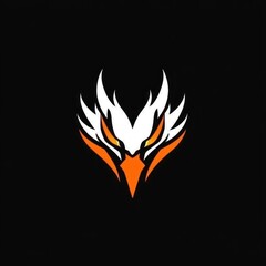 Fierce bird head graphic design, possible logo