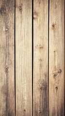 Naklejka premium Vertical rustic light brown wooden planks.