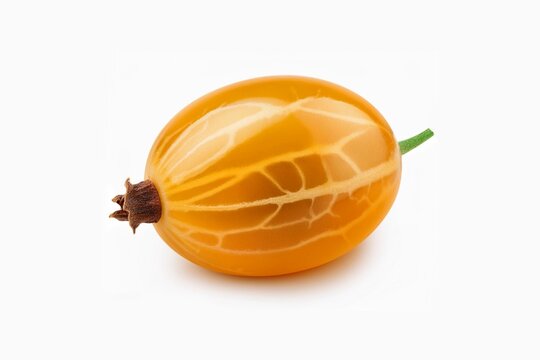 Physalis peruviana or Cape gooseberry, goldenberry and Peruvian groundcherry. isolated on white background with clipping path and full depth of field