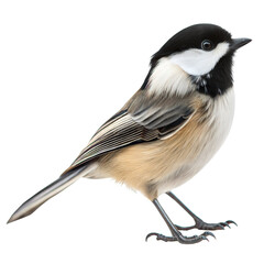 Black Capped Chickadee AI Generated Image