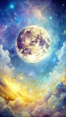 Obraz premium Planet in space