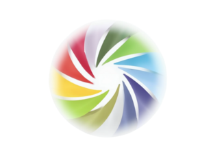 abstract colorful sphere