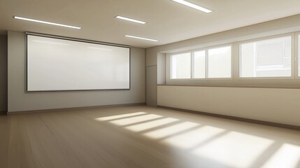 Modern Whiteboard in Minimalist Room Design