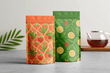 empty pack of cigarettes with golden foil.