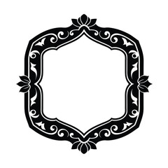 frame with ornament