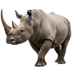 Obraz premium Black Rhinoceros AI Generated Image