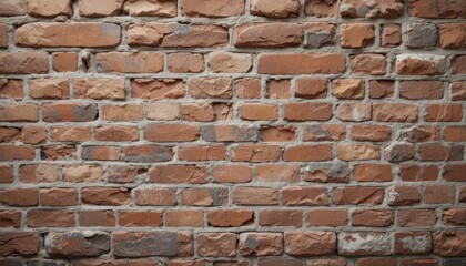 Obraz premium rustic brick wall with imperfections