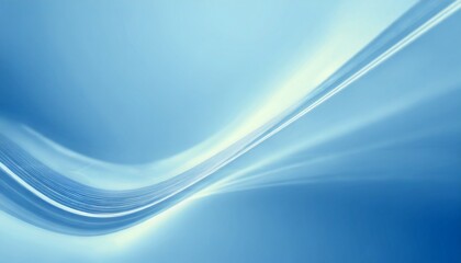 Fototapeta premium Abstract wavy minimal blue background with gradient colors