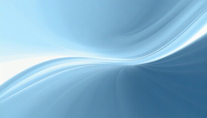 Obraz premium Abstract wavy minimal blue background with gradient colors