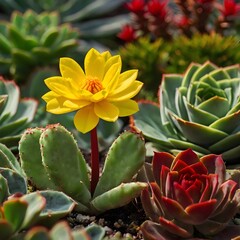 Obraz premium Yellow flowers.