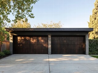 Obraz premium Contemporary home garage