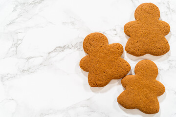 Making Orange Zest Gingerbread Cookies with Gingerbread Girl Cutters
