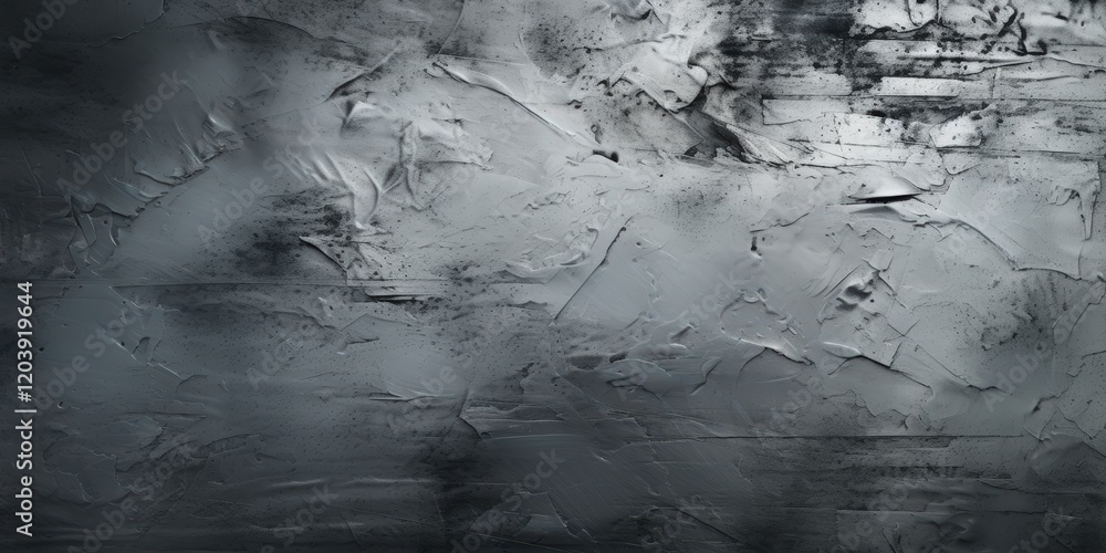 Poster abstract metal texture with dark and light contrast, featuring rough surface patterns and subtle hig