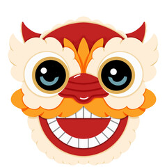 Dancing Dragon with Big Eyes