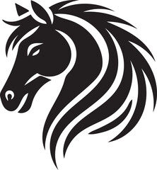 horse head silhouette