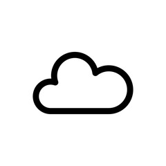 Cloud icon, representing weather, storage, or a soft, fluffy appearance.

Keyword: