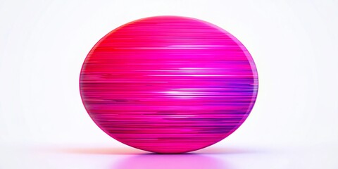Obraz premium Pink Circle Glitch Effect, Abstract Background, High Depth of Field Stock Photo