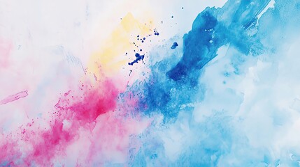 Obraz premium Happy Holi for Festival of Colors vector elements for card, greeting, poster design.